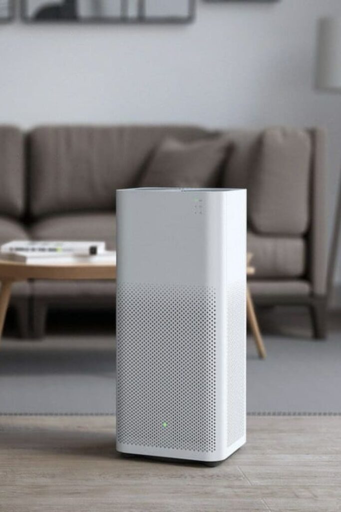 Air  purifiers is one of the best accessories to keep your home office design fresh