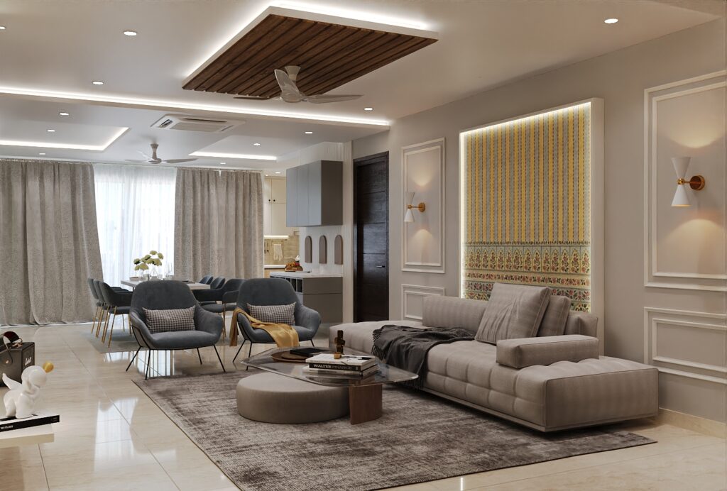 Interior for Mr. Sathish Ambattur | Anutham Architecture Studio